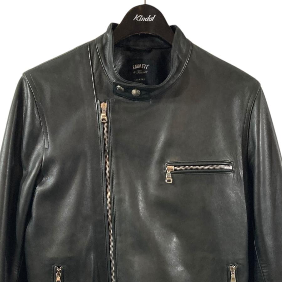 EMMETI（エンメティ） 【値下げ】EMMETI レザージャケット ブラック