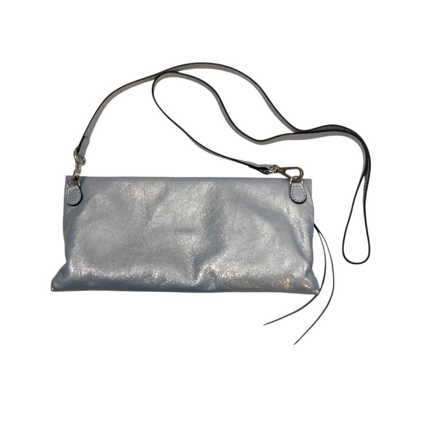 GIANNI CHIARINI シルバーショルダーバッグ GIANNI CHIARINI ジャンニキアリーニ ショルダーバッグ シルバー