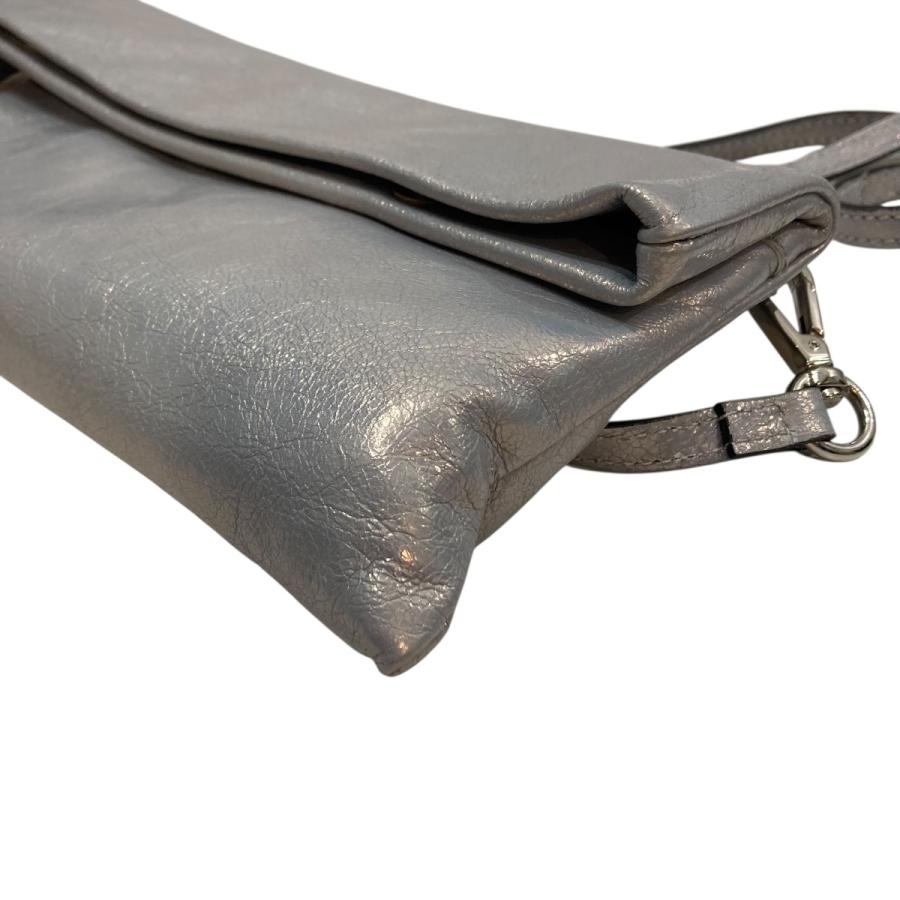 GIANNI CHIARINI シルバーショルダーバッグ GIANNI CHIARINI ジャンニキアリーニ ショルダーバッグ シルバー