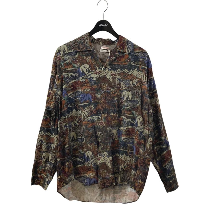 NICENESS KRIST / ブティハワイアンプリントシャツL/S