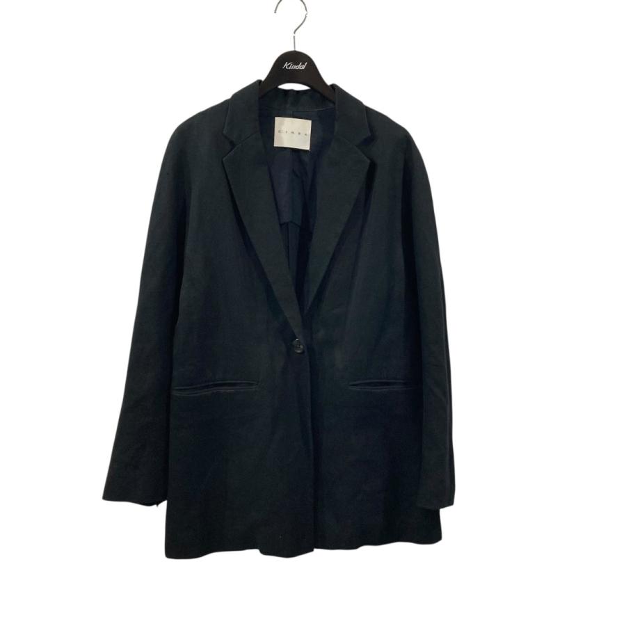 CINOH / CINOH チノ/ジャケット/36/ポリエステル/BLK/B-JK-001// CINOH チノ 1Bジャケット 22SJK001 ブラック サイズ：36