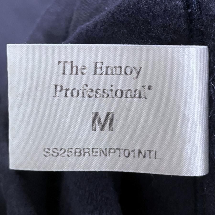 値下げ】THE ENNOY PROFESSIONAL 25SS ロゴ刺繍裏起毛スウェットパンツ