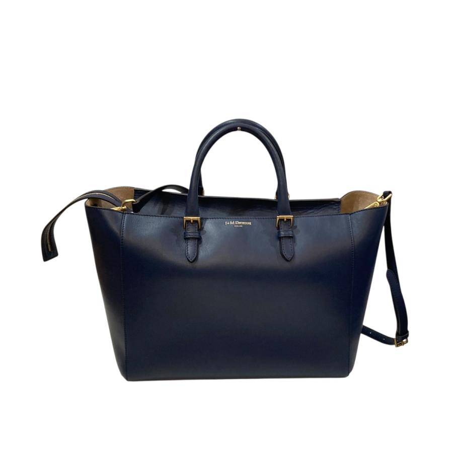 J&M Davidson（J＆Mデヴィッドソン） ハンドバッグ ネイビー (EC 