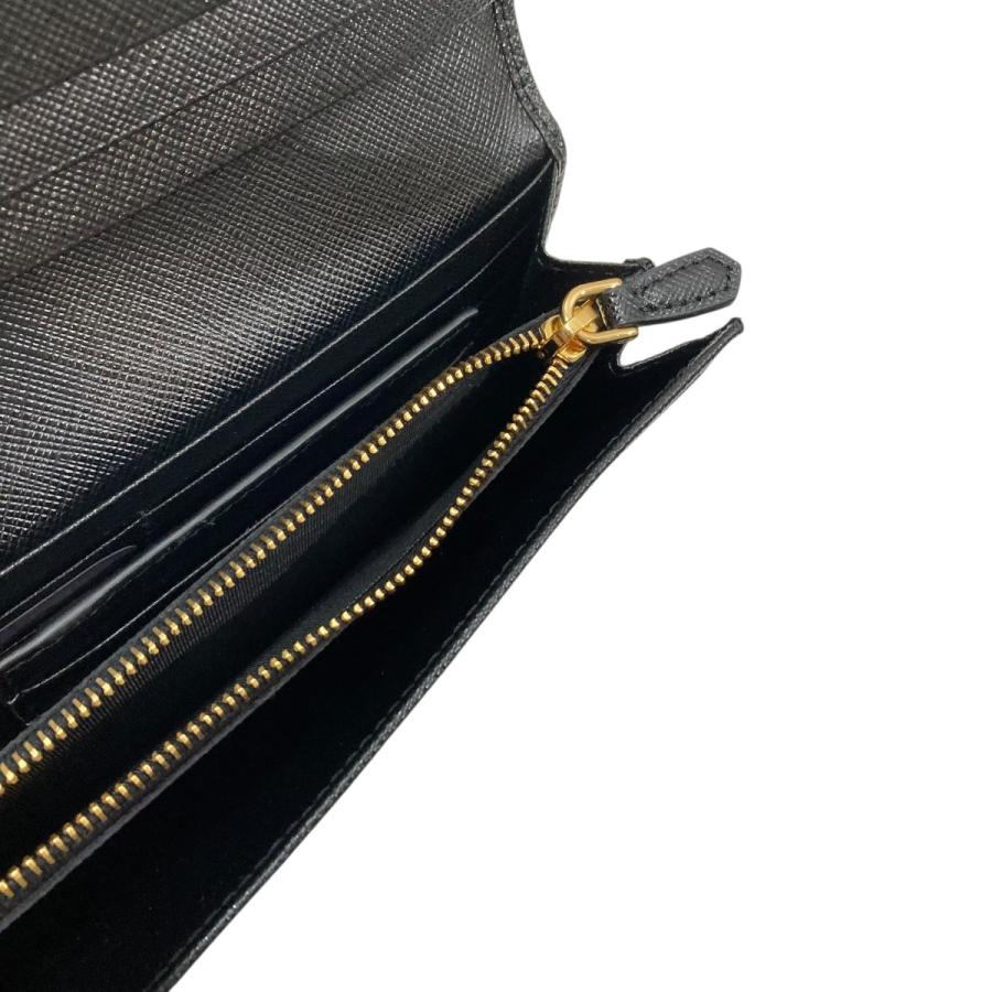 PRADA（プラダ） 【値下げ】PRADA 長財布 1MH132 ブラック (南船場店