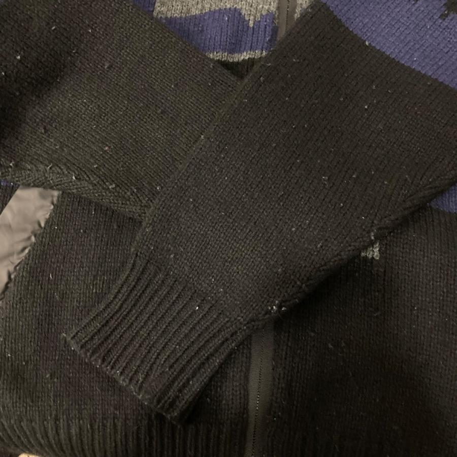 sacai（サカイ） ニットジャケット ネイビー サイズ：3 : カインドオル