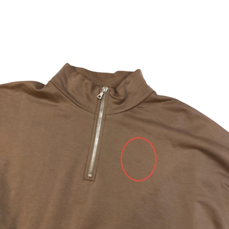 AURALEE ハーフジップスウェット【24AW】 AURALEE オーラリー 24AW ELASTIC HIGH GAUGE SWEAT HALF ZIP