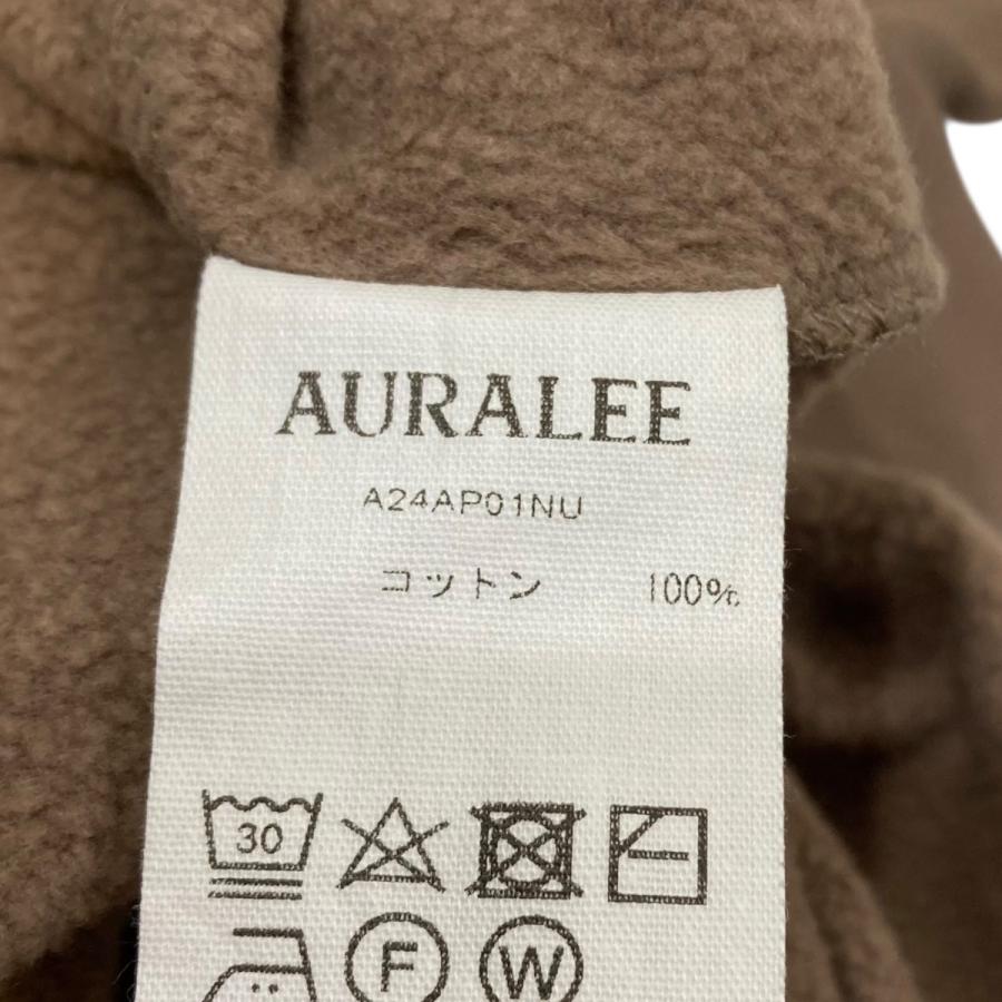 AURALEE ハーフジップスウェット【24AW】 AURALEE オーラリー 24AW ELASTIC HIGH GAUGE SWEAT HALF ZIP