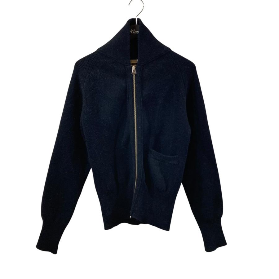 slopeslow Hard twisted Shetland wool type C-2 Knit Blouson 参考