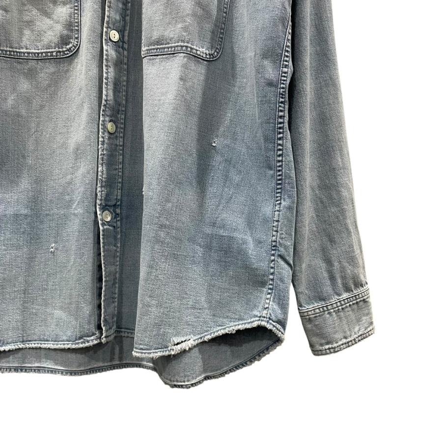 RHC Ron Herman 【値下げ】RHC ダメージ加工デニムシャツ