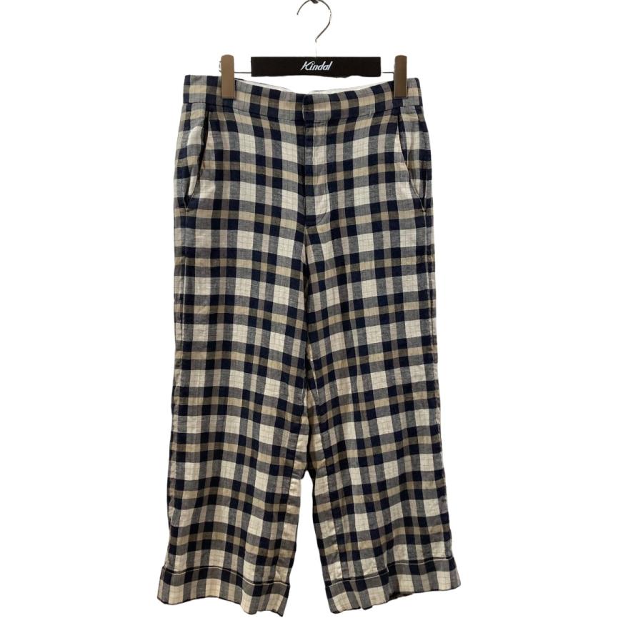 Drawer FALL1 ウールモヘヤチェックパンツ