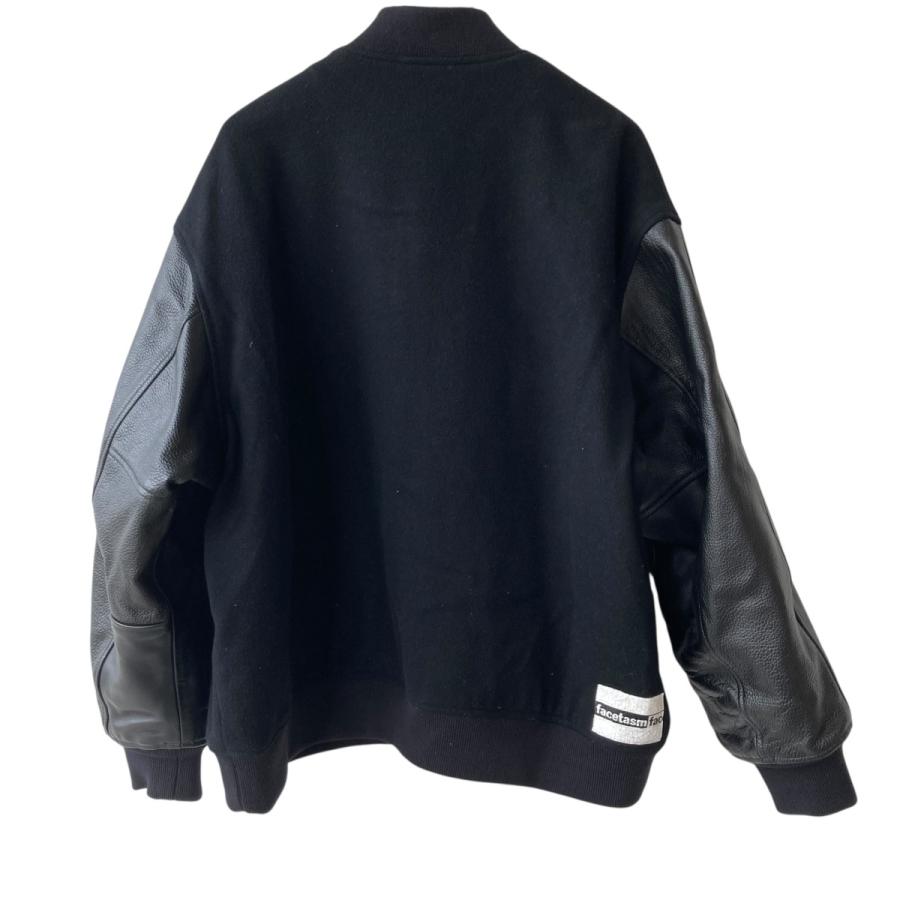 FACETASM 黒 ジャケット 4 FACETASM ブラックジャケット サイズ4 FACETASM ファセッタズム EMBLEM