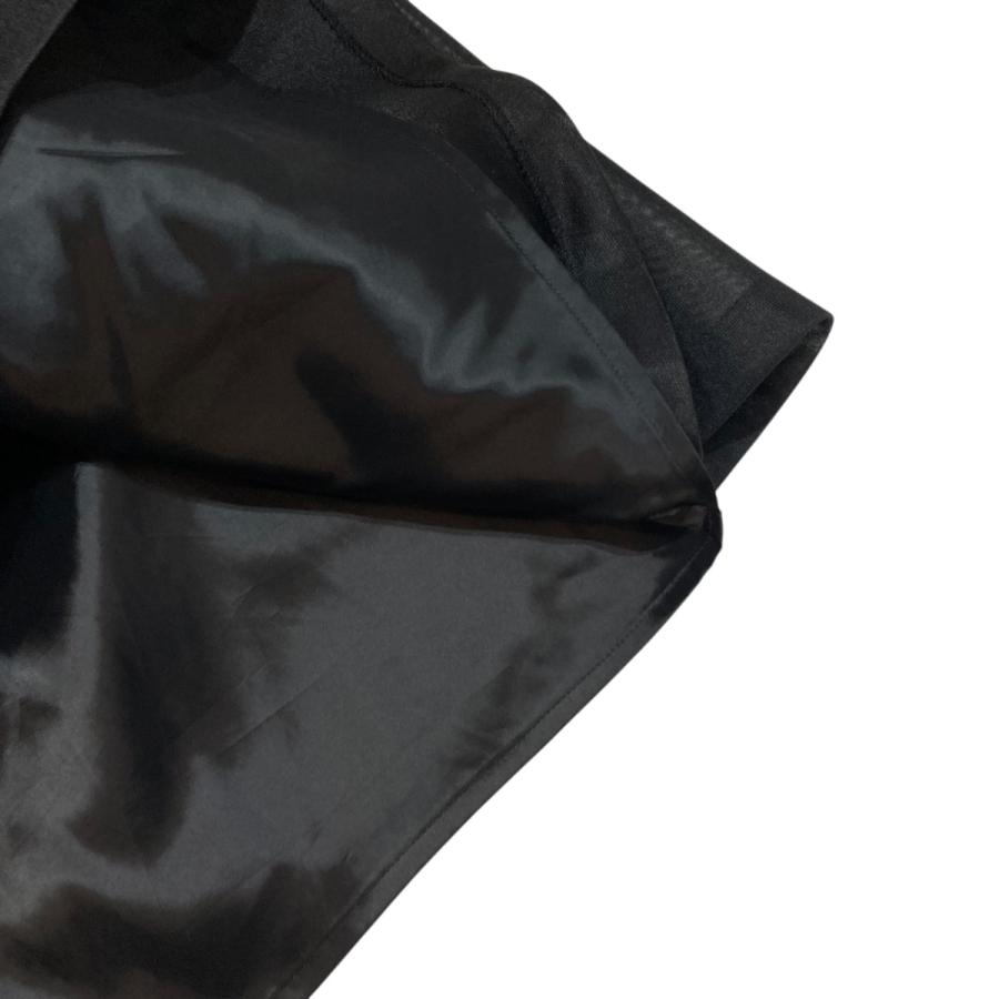 リグ LIG． sheer volume skirt スカート 239-064 ブラック サイズ：S  