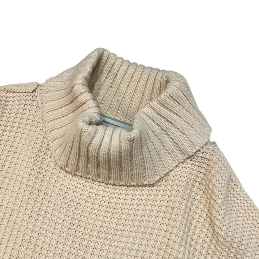 salvy;（サヴィー） 【値下げ】salvy; OVERSIZED TURTLE NECK SWEATER 