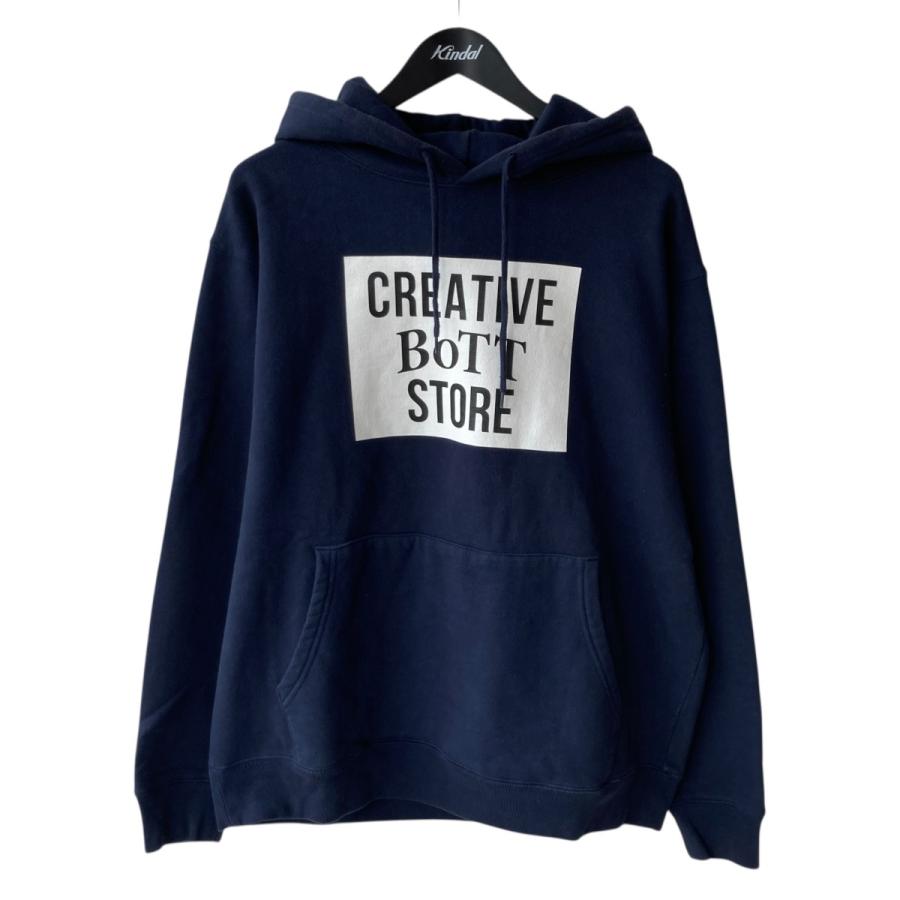 creative drug store トレーナー ネイビー　XLサイズ ボット×クリエイティヴドラッグストア BoTT×creative drug store