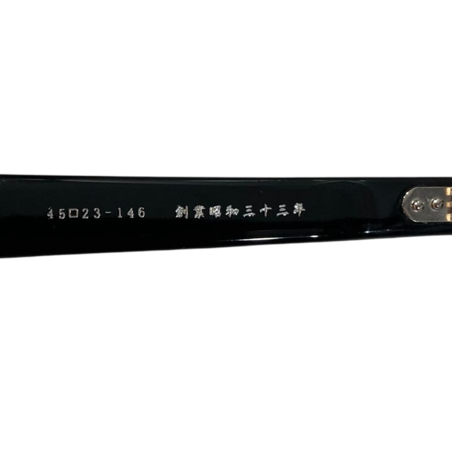 金子眼鏡店 カネコメガネ 金子眼鏡 眼鏡 ブラック サイズ：45□23-146
