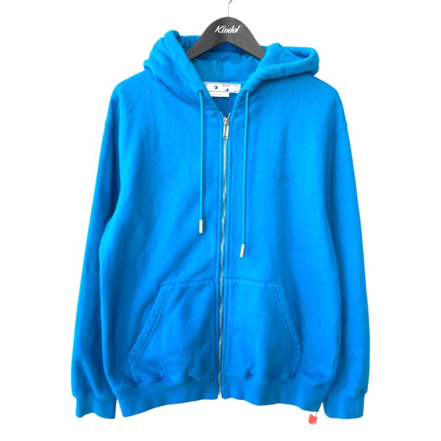 off white（オフホワイト） ジップパーカー OWBE005S23JER001 ブルー