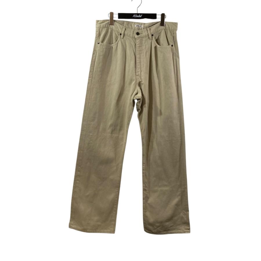 AURALEE（オーラリー） AURALEE BOTANICAL DYED SELVEDGE DENIM PANTS