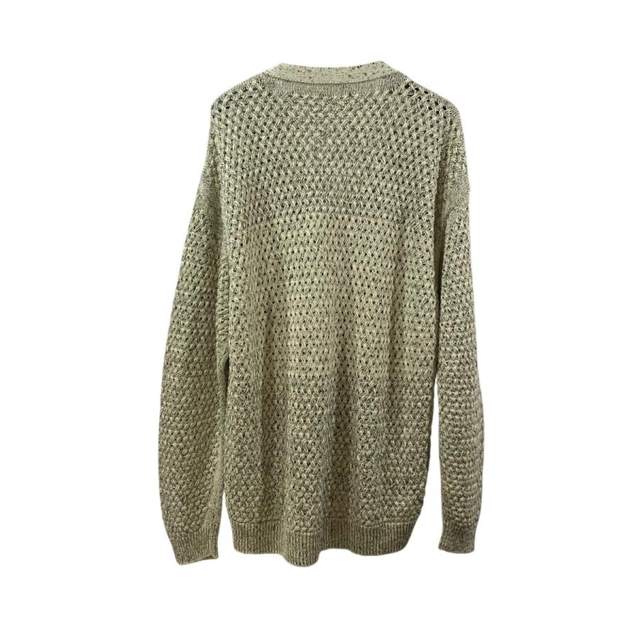 【値下げ】YOKE MESH CARDIGAN メッシュカーディガン YK23SS0496S 黄緑 サイズ：3 (南船場店)_1