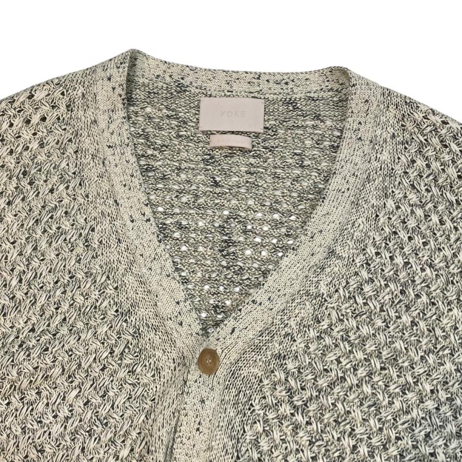 【値下げ】YOKE MESH CARDIGAN メッシュカーディガン YK23SS0496S 黄緑 サイズ：3 (南船場店)_2