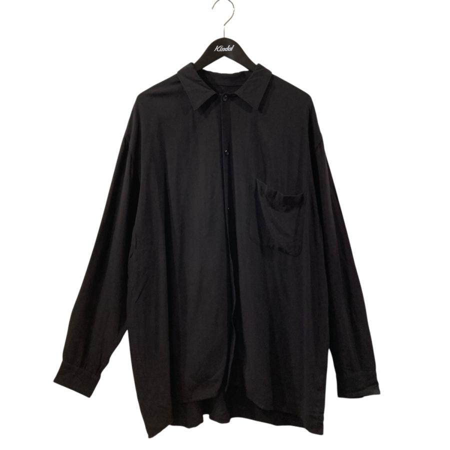 COMOLI（コモリ） COMOLI 24SS レーヨンオープンカラーシャツ Z01