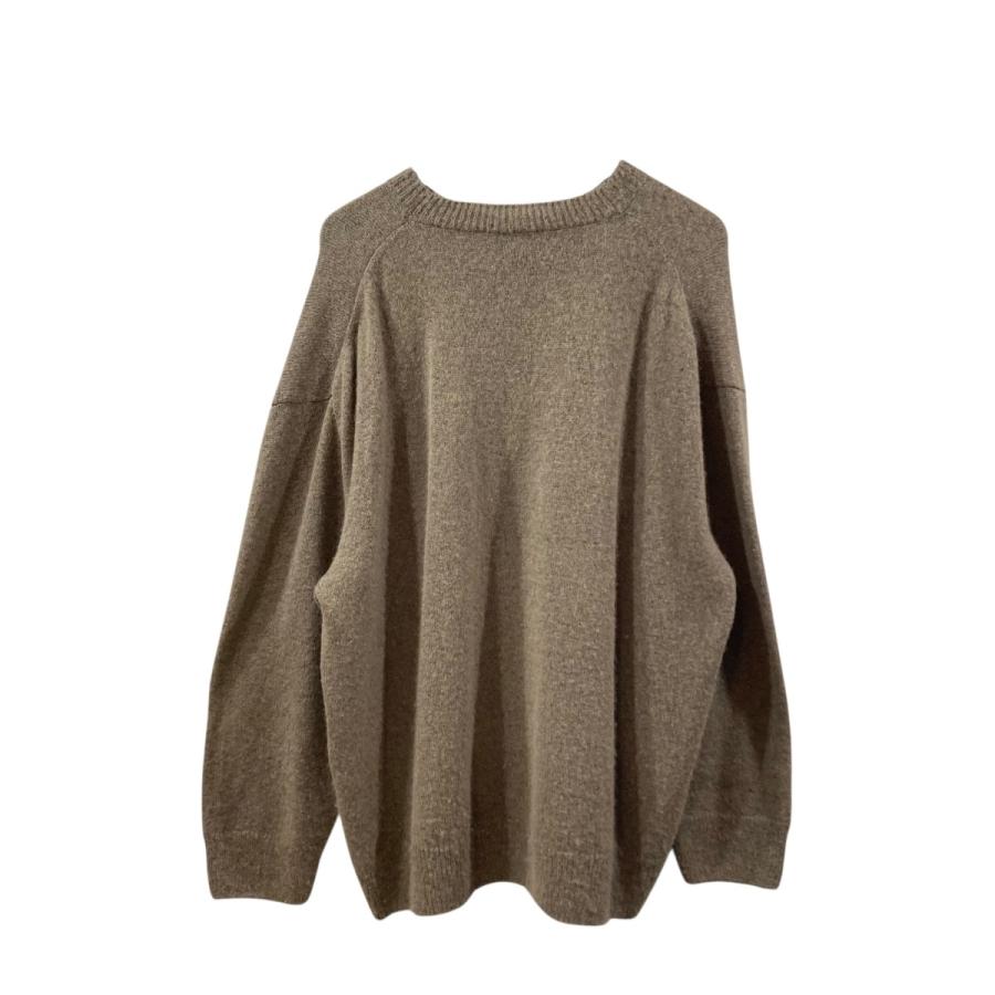 ウィロウ WIRROW Alpaca wool wide knit pullover ニットプルオーバー