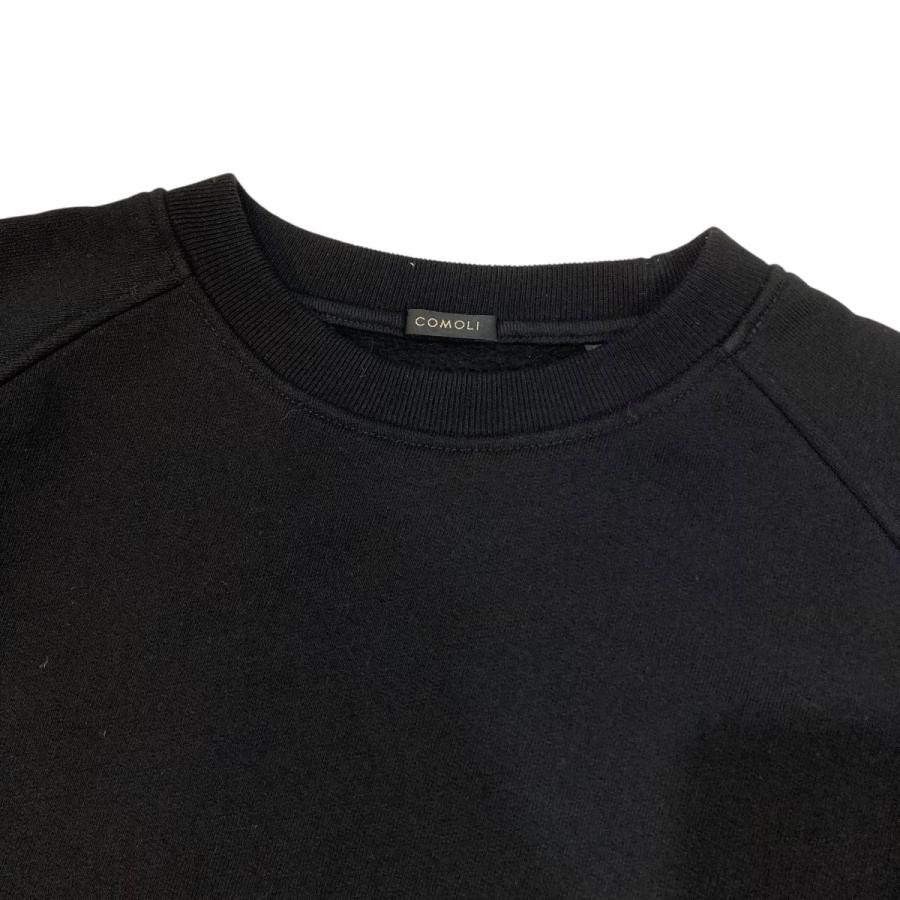 COMOLI 24aw 裏毛クルーネックスウェットsize3 COMOLI（コモリ） COMOLI 24AW コットン裏毛クルーネック クルーネック