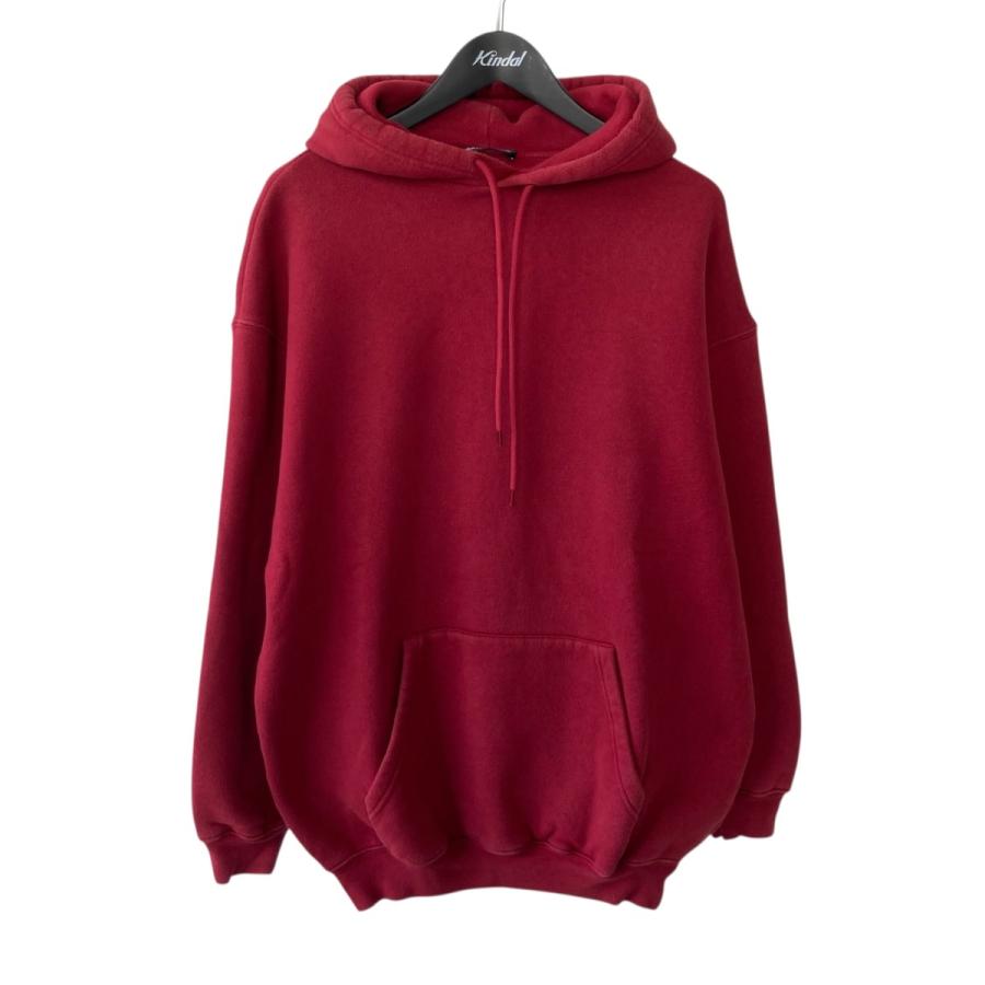 BALENCIAGA（バレンシアガ） バックロゴパーカー 556143 レッド サイズ