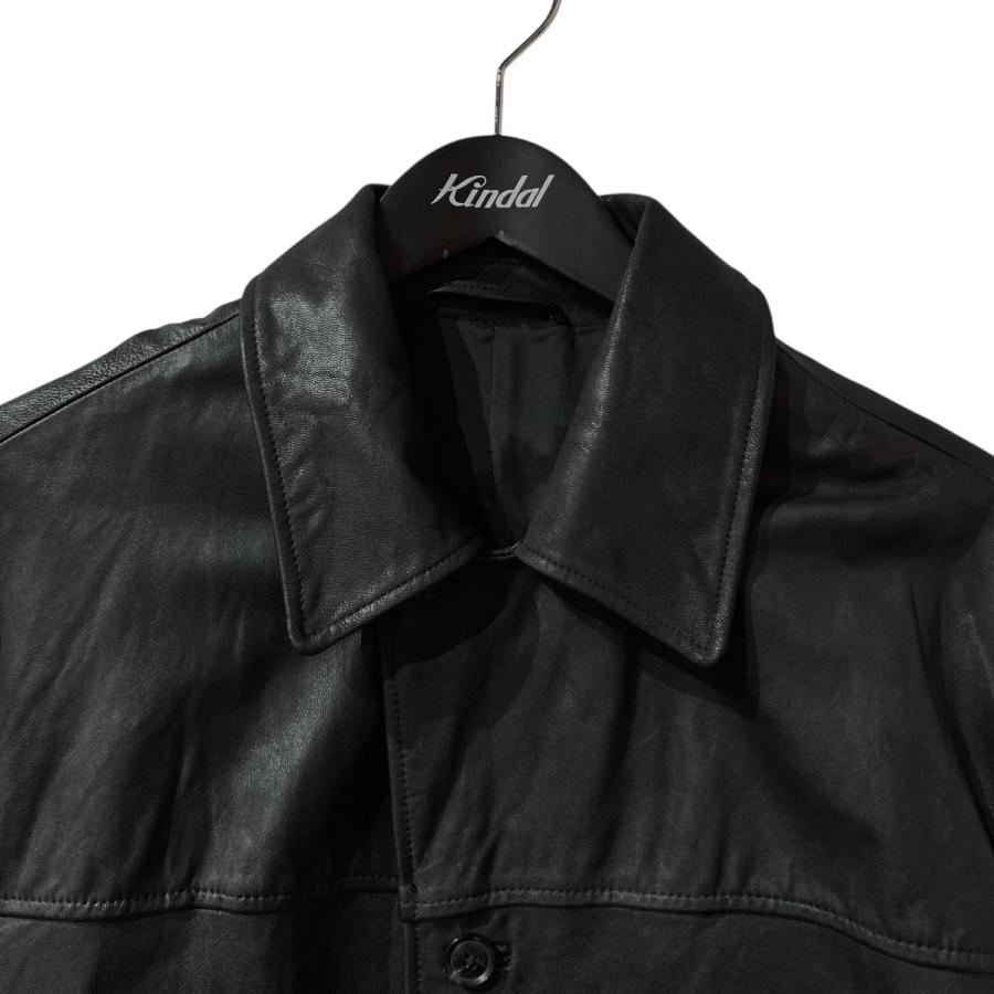YOAK（ヨーク） YOKE GOAT LEATHER CAR COAT レザージャケット