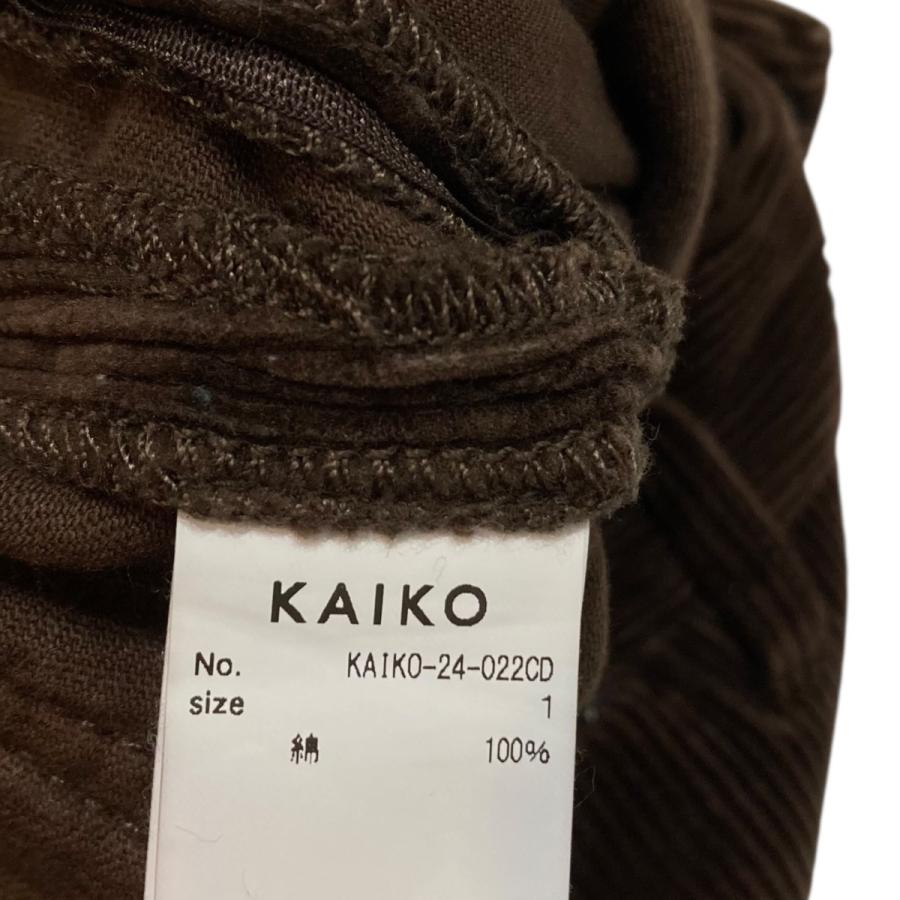KAIKO（カイコー） コーデュロイパンツ KAIKO-24-022CD ブラウン