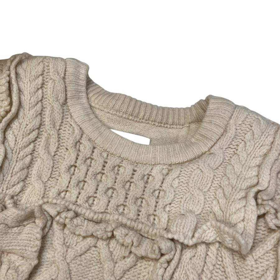 stein OVERSIZED INTERLACED CABLE KNIT LS ケーブルニット ST．319