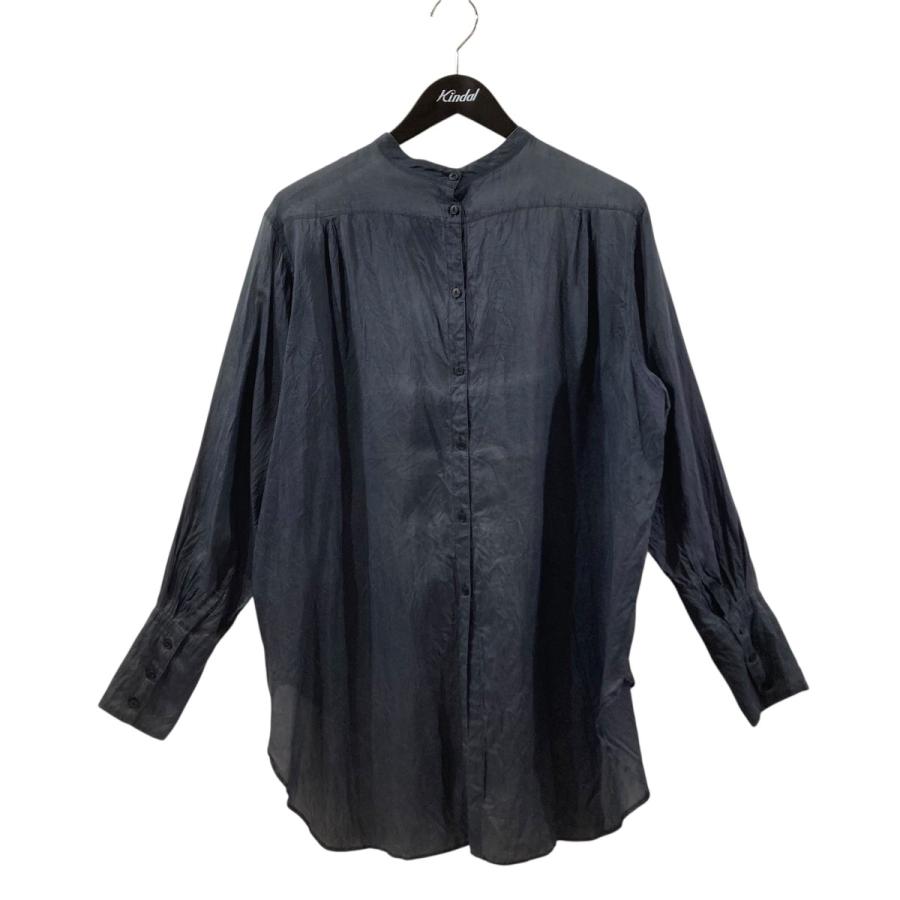 Humoresque バンドカラーシャツ HS2202 グレー サイズ38 humoresque（ユーモレスク） 【値下げ】Humoresque バンドカラーシャツ