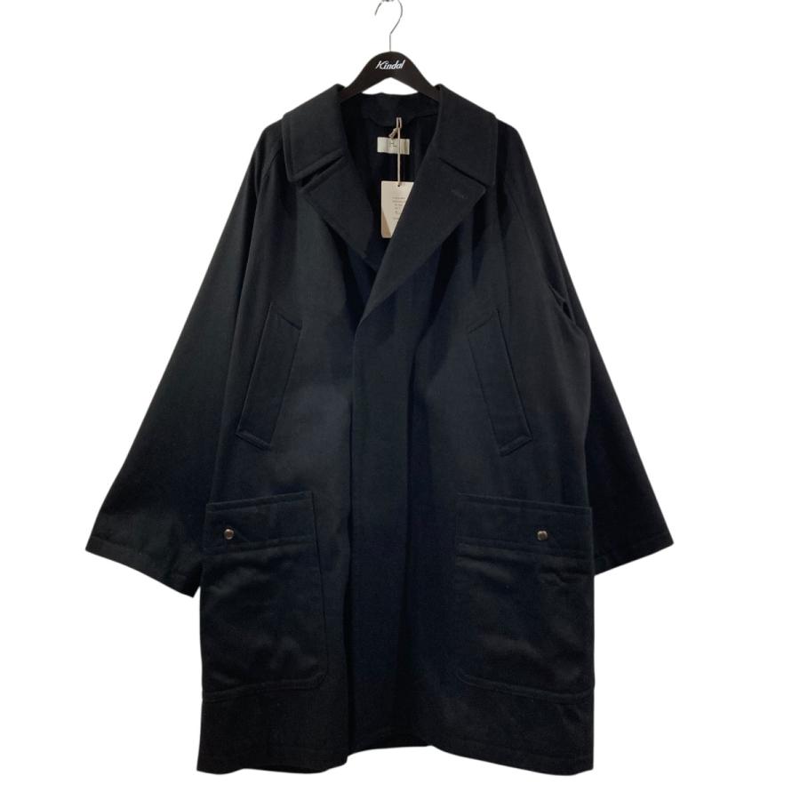 herill へリル　カシミアデニムpコート サイズ3 ヘリル HERILL カシミヤデニムPコート ピーコート 21-020-HL8090-3