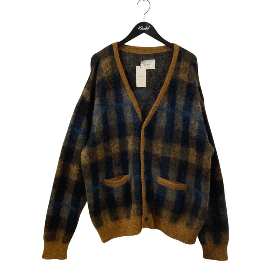 トップス 22aw stein kid mohair cardigan ST.445 stein(シュタイン) Kid Mohair CardiganカーディガンST.445 ST.445