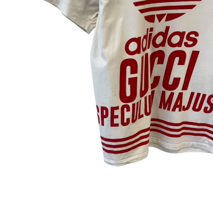GUCCI（グッチ） 【値下げ】GUCCI×adidas 半袖Tシャツ 717422 ホワイト 