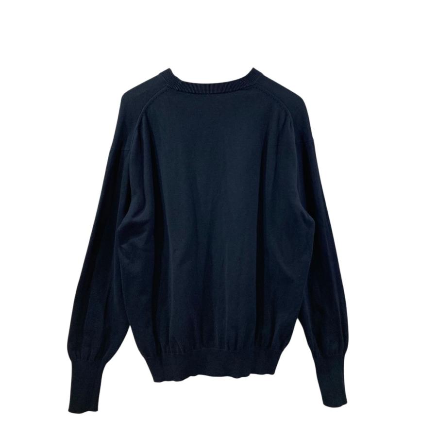 A.PRESSE 24ssコットンニット 長袖ポロ ネイビー A.PRESSE Cotton Knit Polo Collar Cardigan アプレッセ コットン
