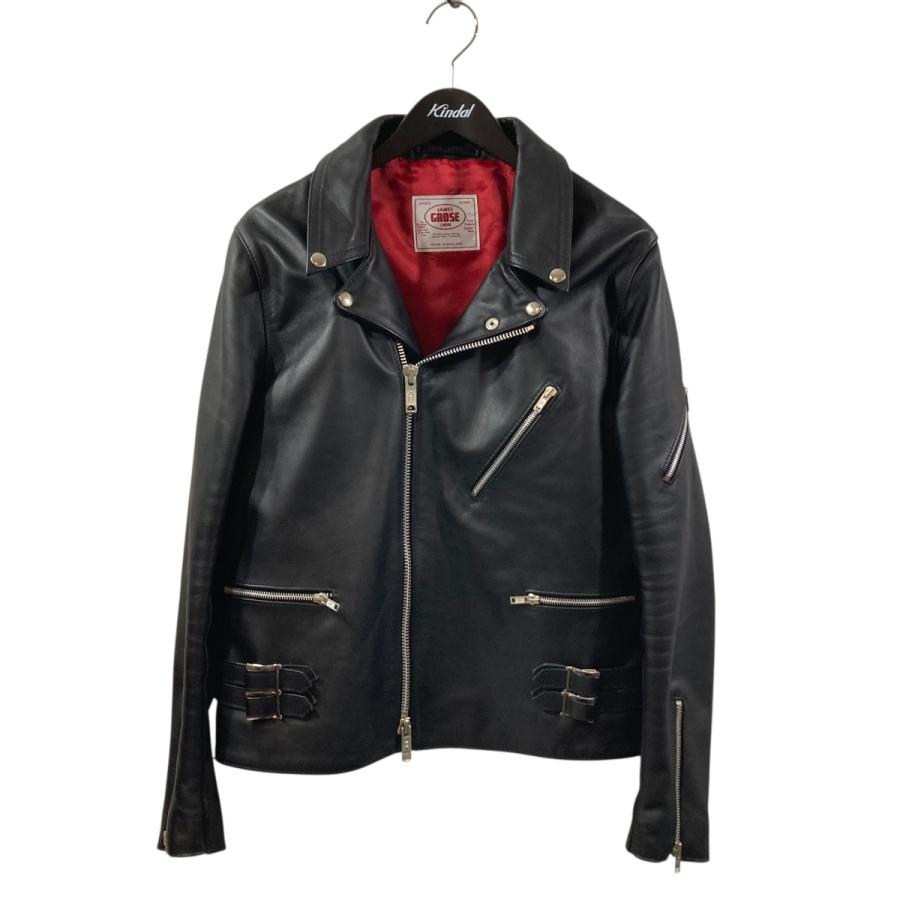 JAMES GROSE ニューマニラ 38 ダブルライダース レザージャケット JAMES GROSE（ジェームスグロース） JAMES GROSE NEW MANILA ダブル