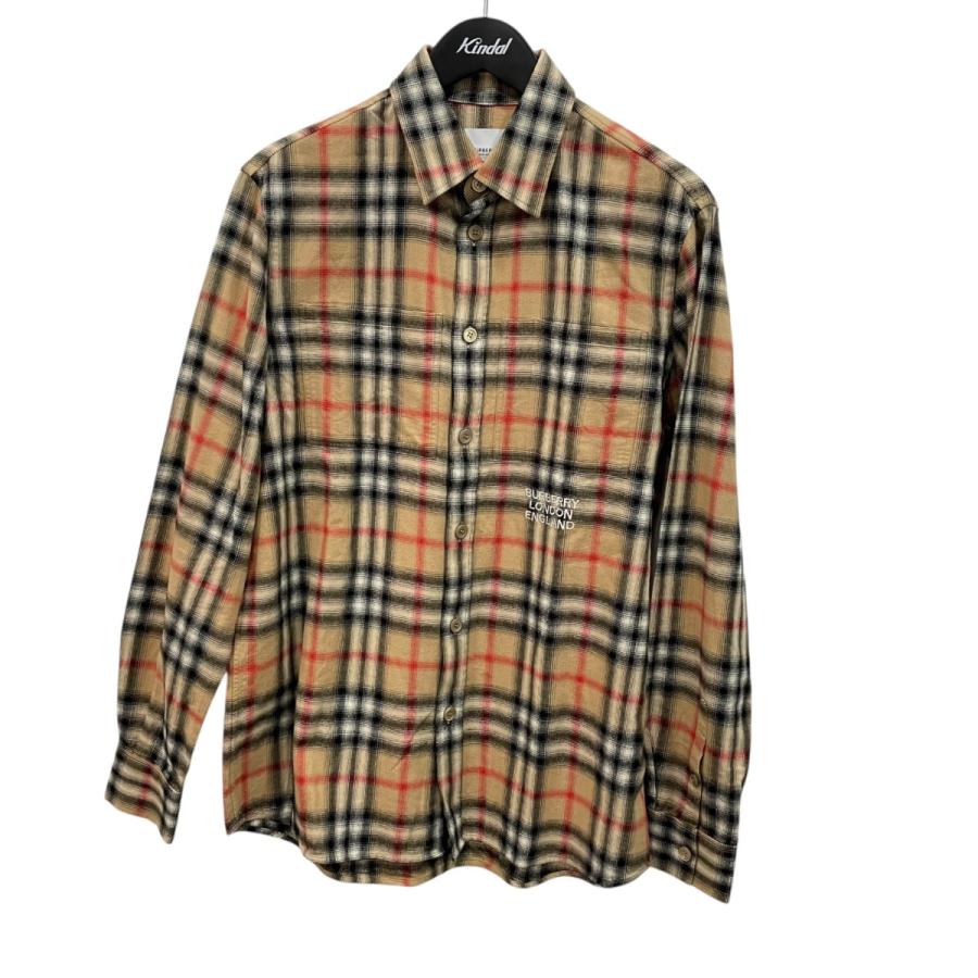 BURBERRY（バーバリー） チェックシャツ 8036773 ベージュ サイズ：XS