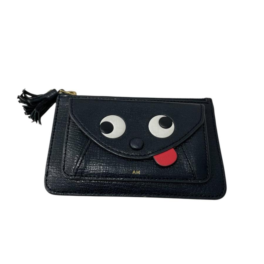 ANYA HINDMARCH アニヤハインドマーチ ブラック二つ折り財布 ANYA HINDMARCH（アニヤ・ハインドマーチ） ANYA HINDMARCH Wallets