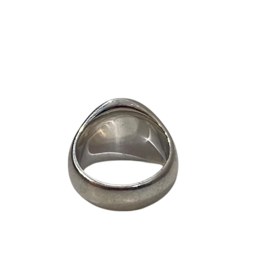 TOM WOOD（トムウッド） TOM WOOD Oval Green Marble リング シルバー