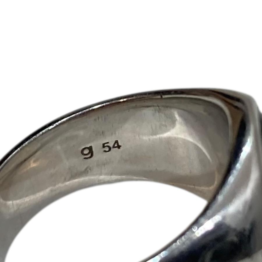 TOM WOOD（トムウッド） TOM WOOD Oval Green Marble リング シルバー