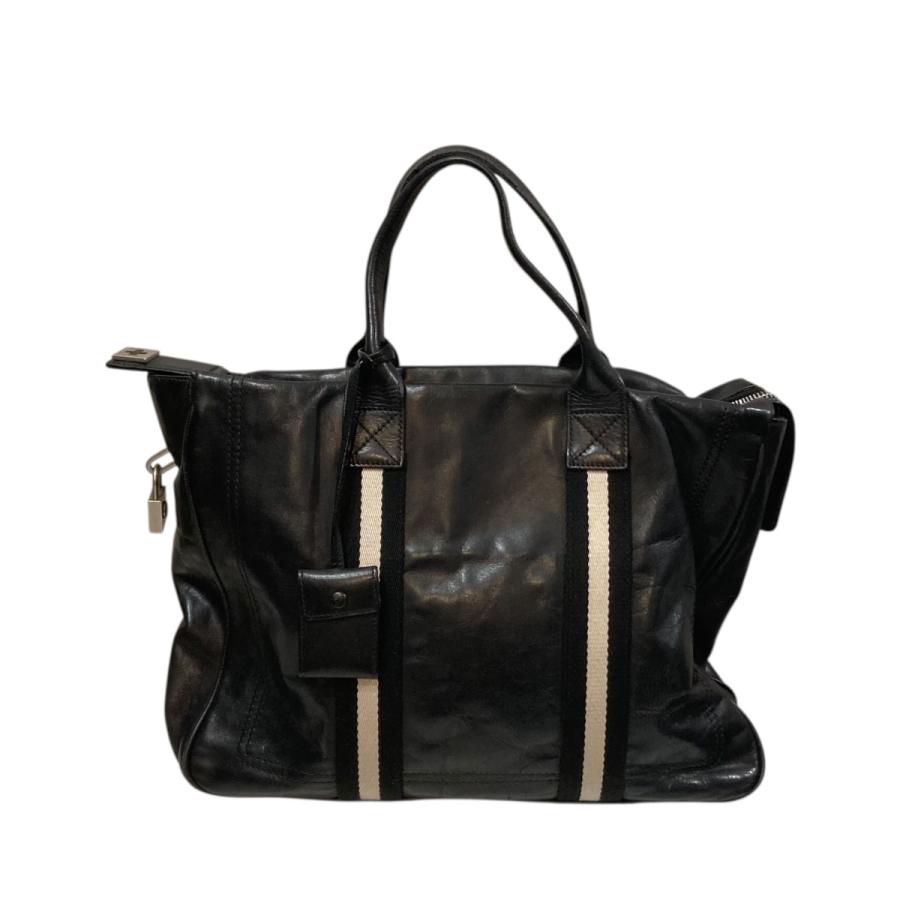 バリー　黒レザートートバッグ Bally（バリー） レザートートバッグ ブラック : カインドオルYahoo!店