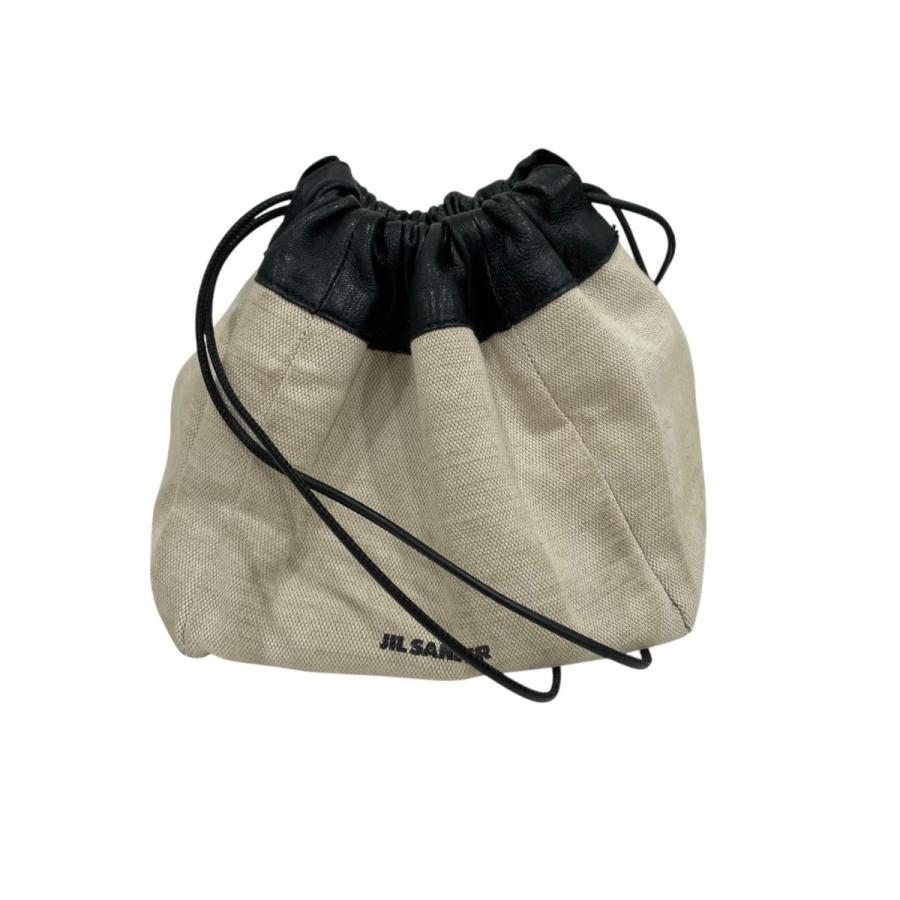JIL SANDER（ジルサンダー） ドローストリングバッグ アイボリー