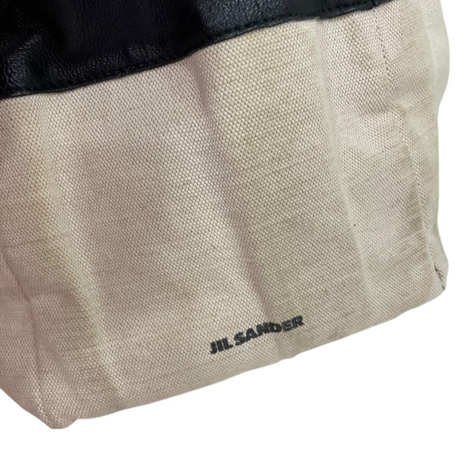 JIL SANDER（ジルサンダー） ドローストリングバッグ アイボリー