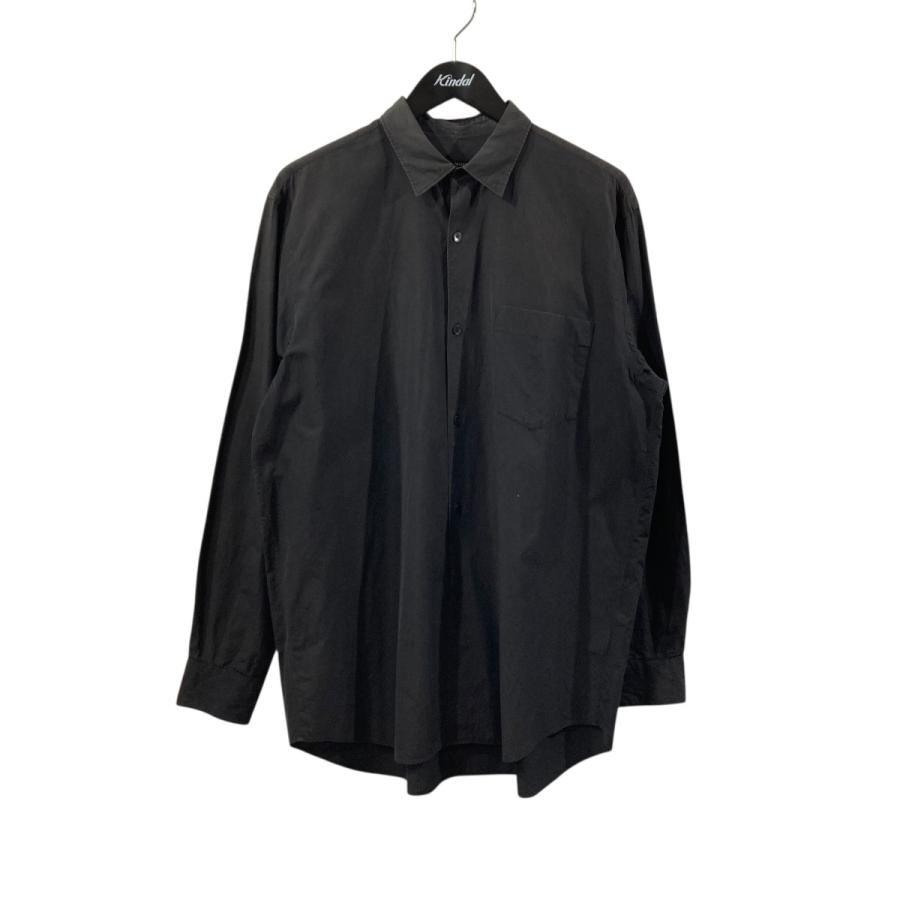 COMOLI（コモリ） 長袖シャツ P01-02001 ブラック サイズ：3