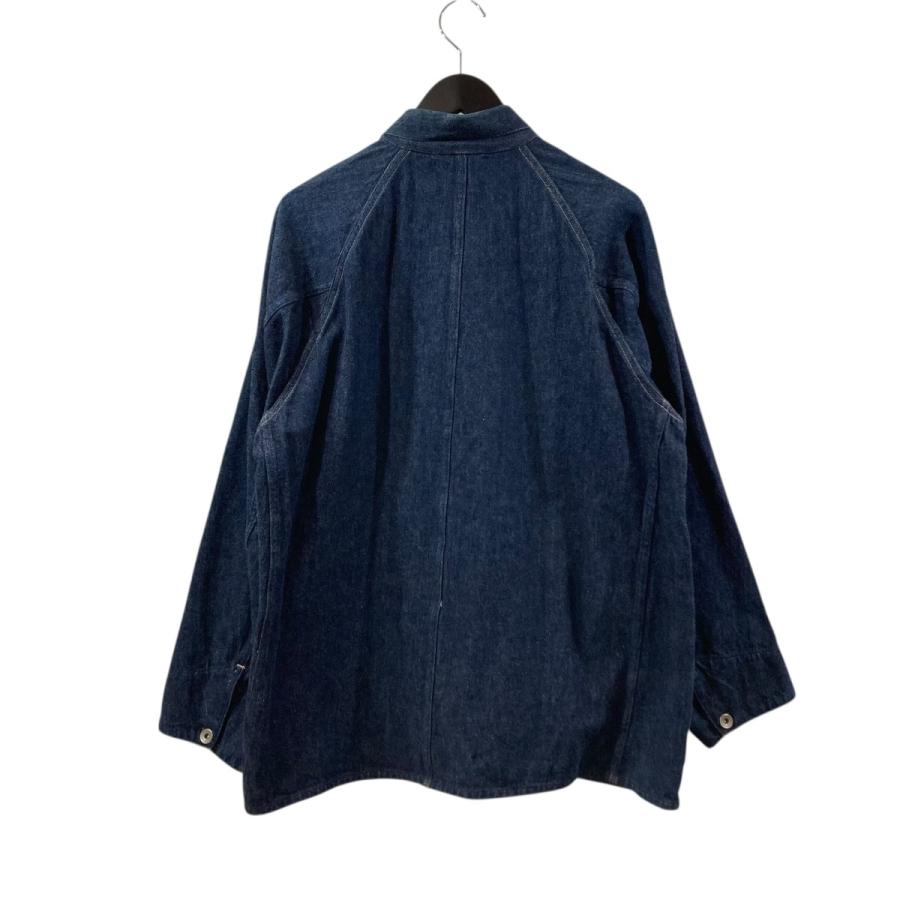COMOLI コモリ 21SS デニムワークジャケット ネイビー 3 COMOLI（コモリ） 【値下げ】COMOLI デニムワークジャケット U03-01013