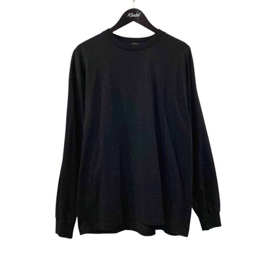 COMOLI（コモリ） コットンジャージ長袖Tシャツ C03-05004 ブラック