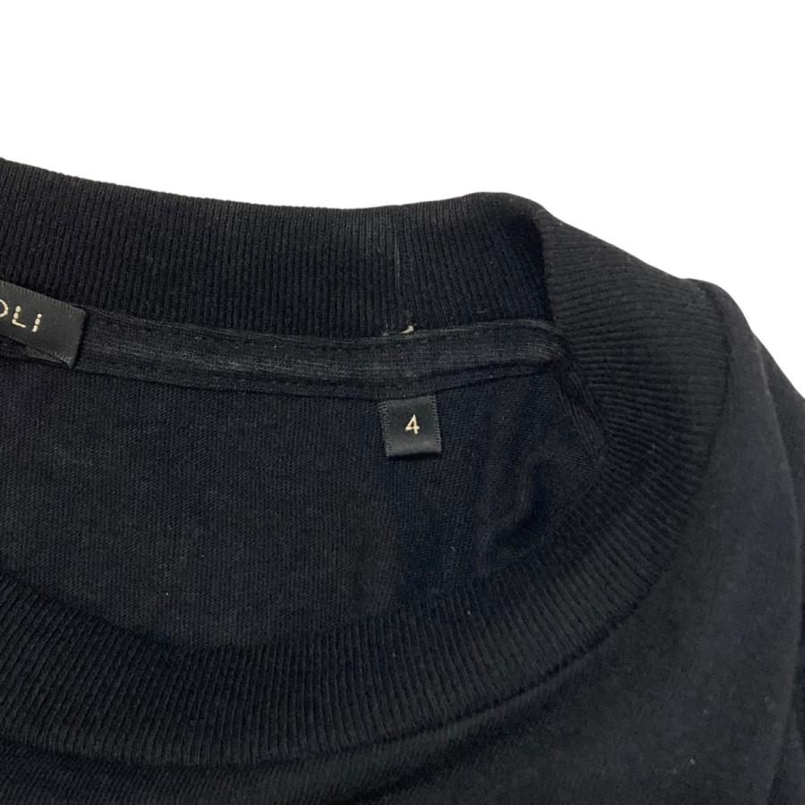 COMOLI（コモリ） コットンジャージ長袖Tシャツ C03-05004 ブラック