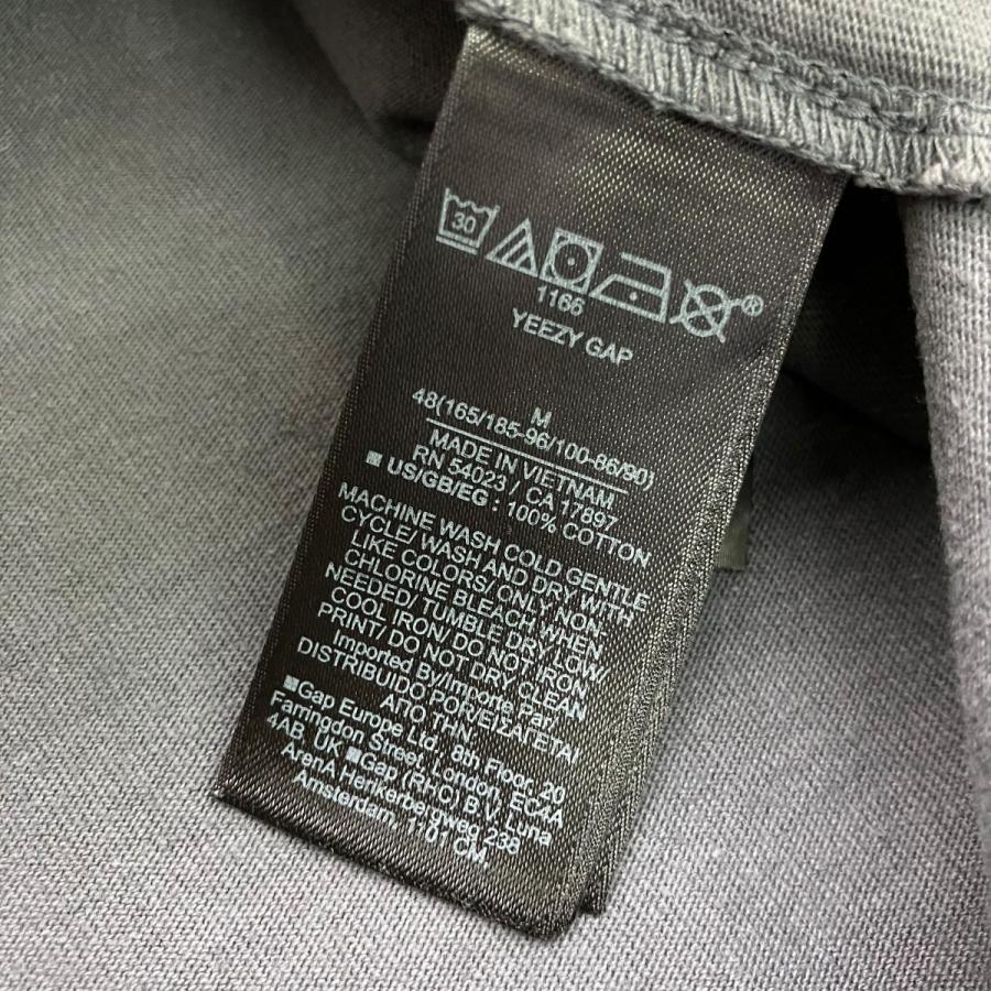 Yeezy イージーギャップ YEEZY GAP ロングスリーブTシャツ グレー