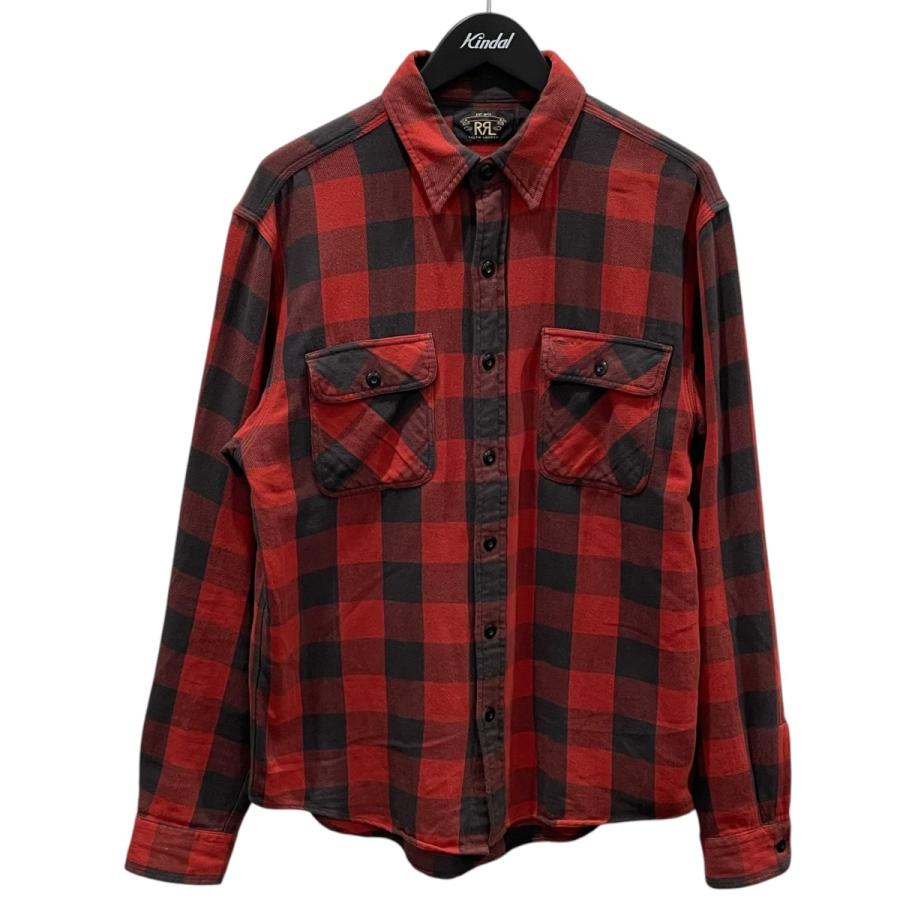 RRL ダブルアールエル バッファローシャツ チェック M RRL Ralph Lauren（ダブルアールエル） RRL 18AW バッファローチェック