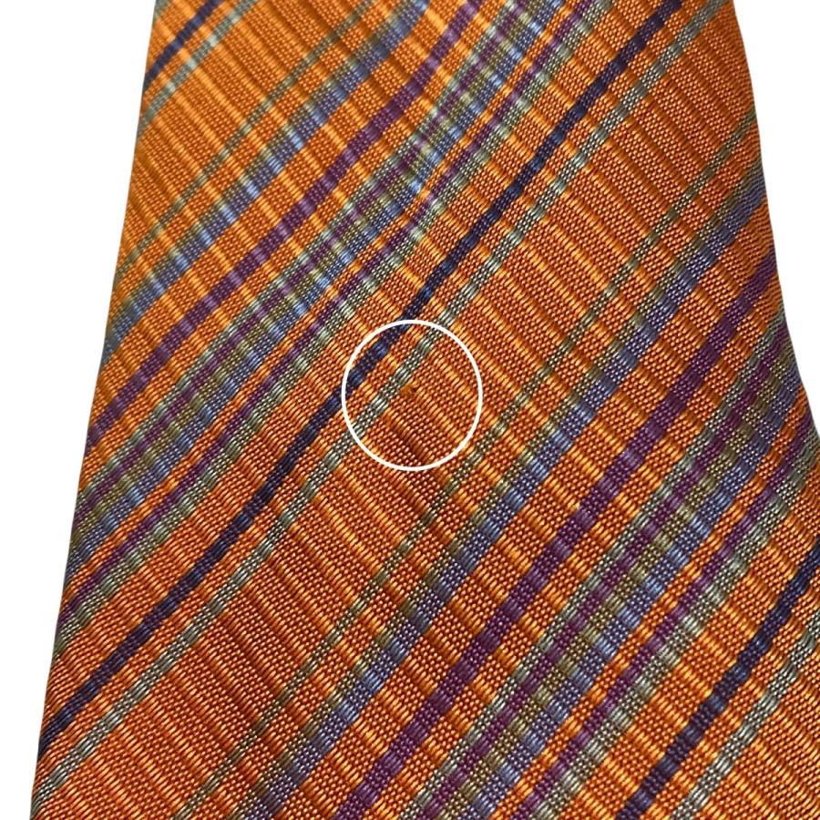 HERMES（エルメス） ネクタイ オレンジ : カインドオルYahoo!店 - 通販